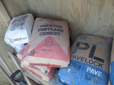Cement bags, 40kg.