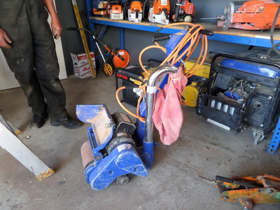 Floor sander (+belts)