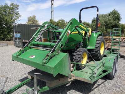 John Deere 36hp Tractor with mulching mower