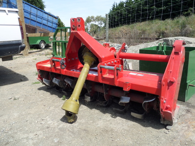 John Deere 36hp Tractor with rotary hoe