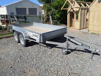 Trailer, tandem 8 x 5