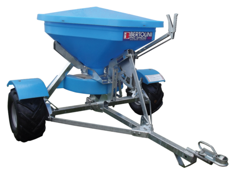 Fertiliser spreader, 425L towable