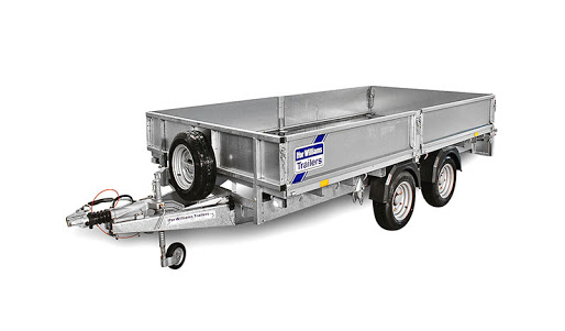 Large Flat Deck Trailer